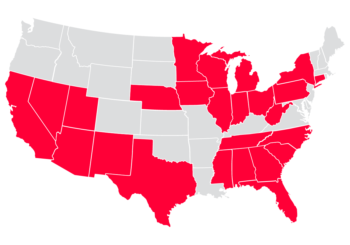 Frontier Coverage Map